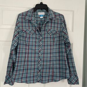 Columbia flannel button down